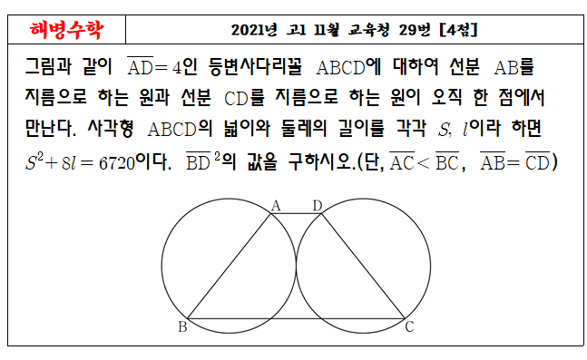 2021년 고1 11월 교육청 29번