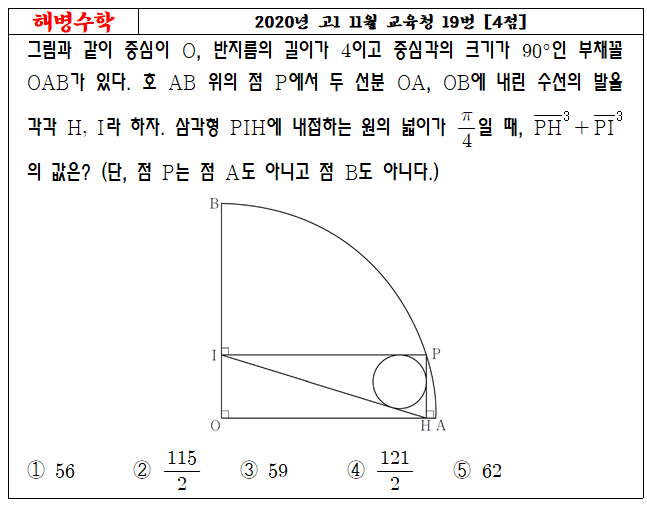 2020년 고1 11월 교육청 19번